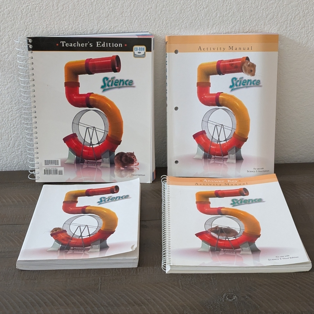 BJU Bob Jones Science Grade 5 (3rd Edition) Bundle